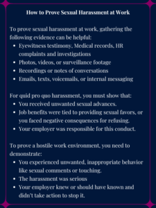 Types of Damages in a Sexual Harassment Lawsuit